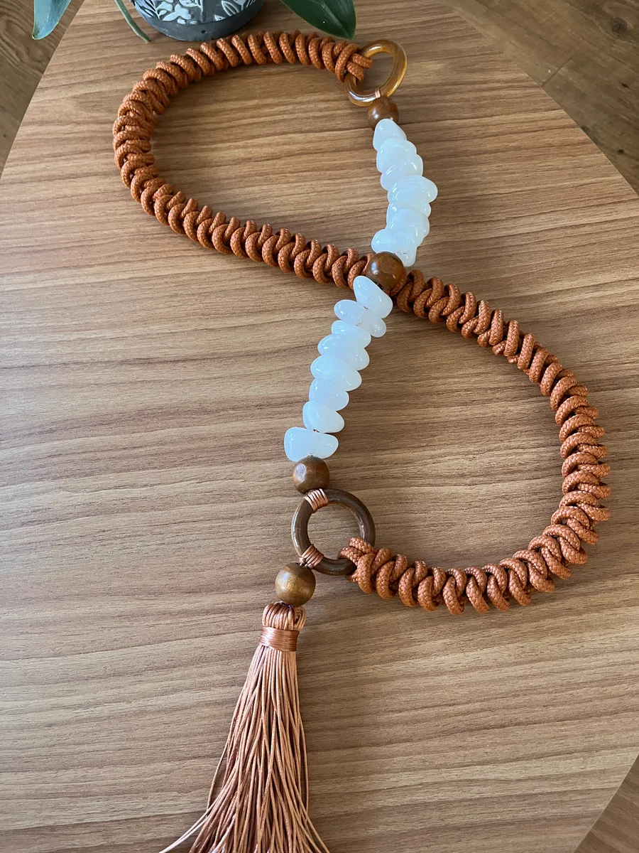 Colar de Mesa Terra e Luz